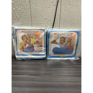 Vintage MATCHBOX Babycise Bolster Pillow & Triangle Play Block. New Educational